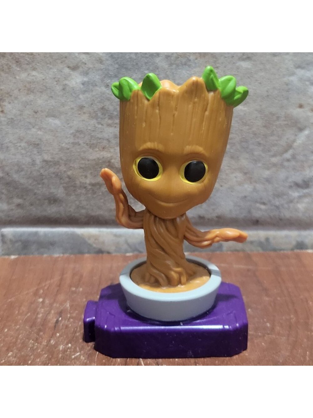 McDonalds Marvel Studios Heroes Potted Groot 2020 Happy Meal Toy Figure 5